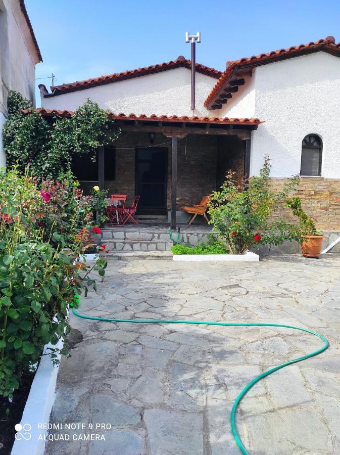 Вилла Detached House In Sykia Экстерьер фото