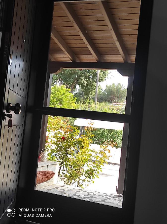Вилла Detached House In Sykia Экстерьер фото